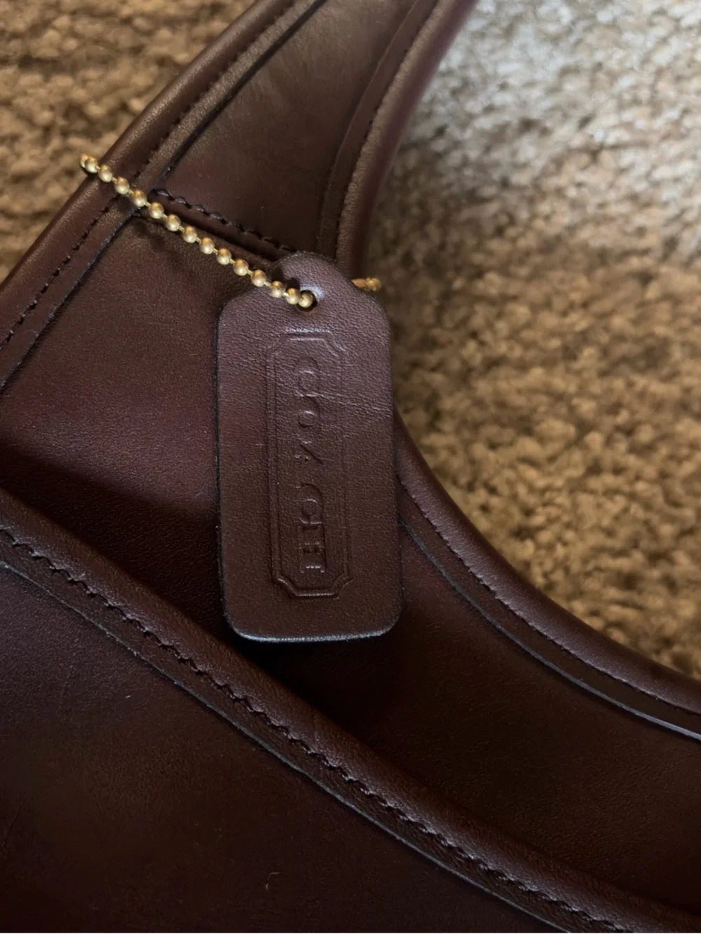 Rare Vintage Coach Ergo Shopper Purse #9035 - Picture 3 of 8